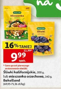 Śliwki kalifornijskie lub mieszanka orzechowa