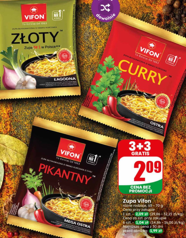 zupa błyskawiczna kurczak