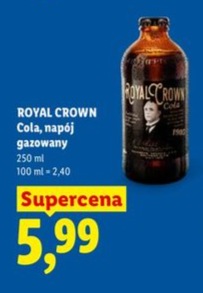 Napój gazowany cola