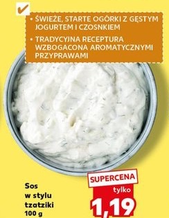 sos w stylu tzatziki
