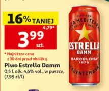Piwo Estrella Damm