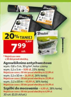 Agrowłóknina antychwastowa