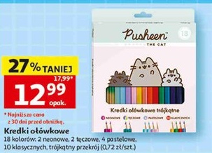 Kredki ołówkowe trójkątne