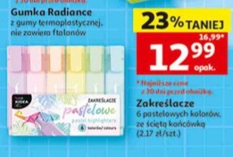 Zakreślacze pastelowe