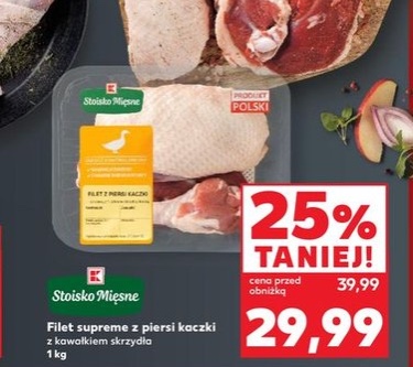 Filet supreme z piersi kaczki z kawałkiem skrzydła