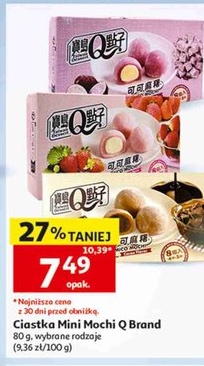 Ciastka mini mochi