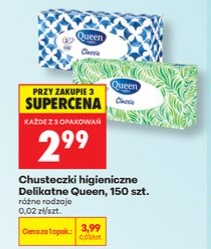 Chusteczki higieniczne delikatne