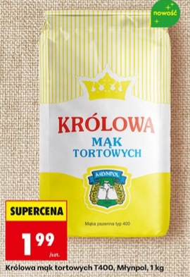 Mąka tortowa typ 400