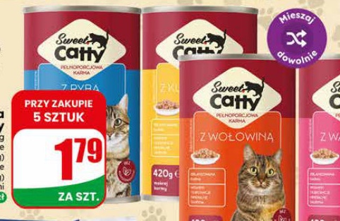 mokra karma dla kota z wołowiną