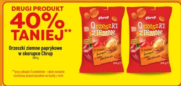 Orzeszki ziemne paprykowe w skorupce