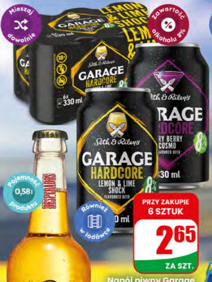napój piwny Garage Hardcore