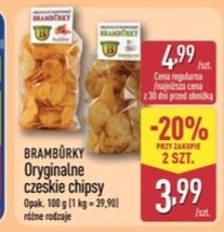Chipsy oryginalne czeskie