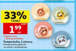 temperówka 2 otwory