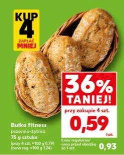 bułka fitness pszenno-żytnia