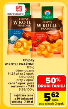 Chipsy w kotle prażone