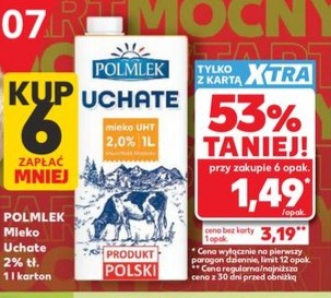 mleko UHT 2%