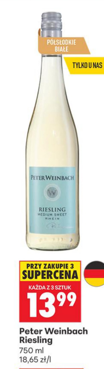 Wino bezalkoholowe Riesling