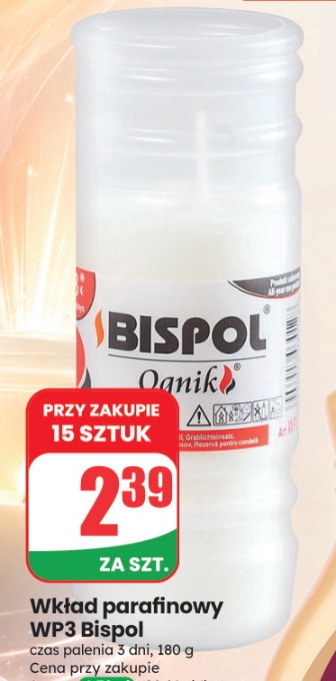 wkład parafinowy WP3