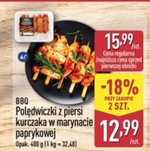 Polędwiczki z piersi kurczaka w marynacie paprykowej