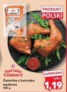 Ćwiartka z kurczaka wędzona