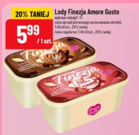Lody Finezja Amore Gusto