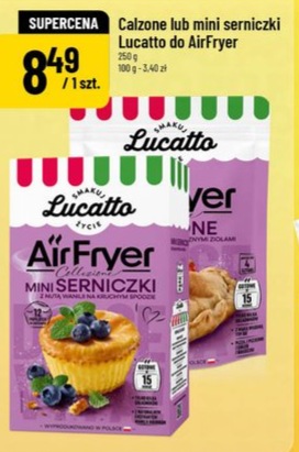 Calzone lub mini serniczki do AirFryer
