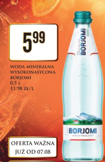Woda mineralna wysokosycana