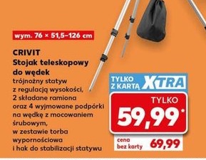 stojak teleskopowy do wędek