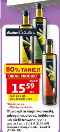Oliwa extra virgin koroneiki, arbequina, picual, hojblanca lub niefiltrowana