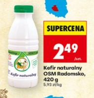 Kefir naturalny OSM Radomsko