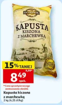 Kapusta kiszona z marchewką