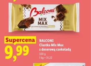 ciastka mix max z deserową czekoladą