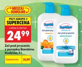 Żel pod prysznic z pompką