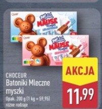 batoniki mleczne myszki