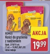 Kości do gryzienia z nadzieniem