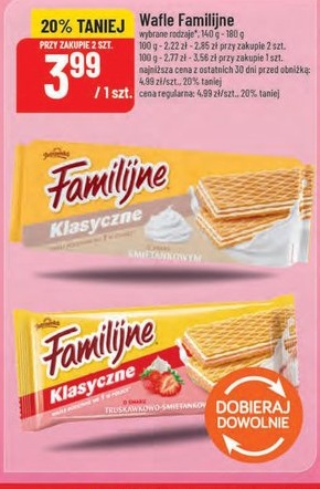 Wafle Familijne