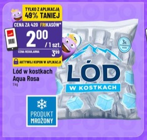 Lód w kostkach