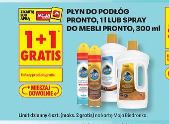 płyn do podłóg lub spray do mebli
