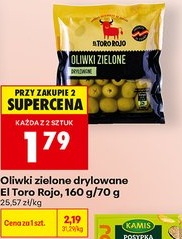 Oliwki zielone drylowane