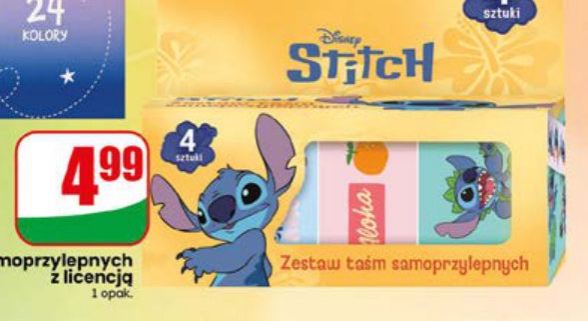 Zestaw taśm samoprzylepnych