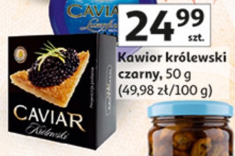 Kawior królewski czarny