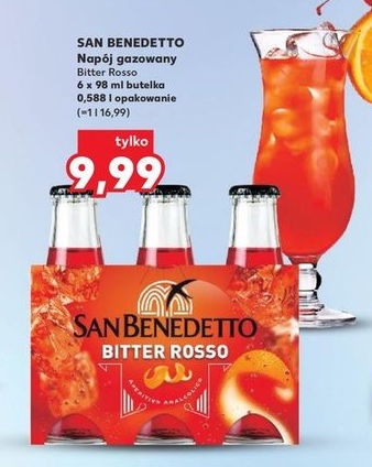 Napój gazowany Bitter Rosso
