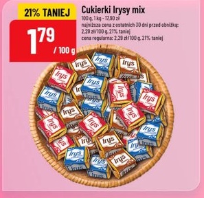 Cukierki Irysy mix