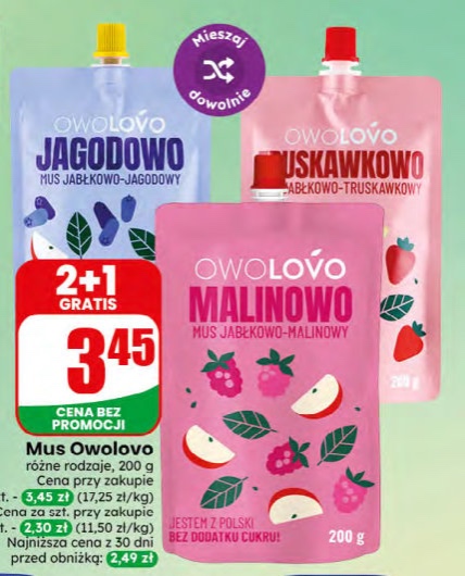 mus owocowy