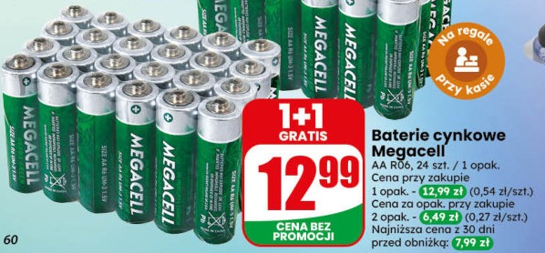 Baterie cynkowe Megacell