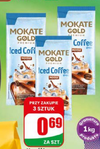 napój kawowy iced coffee karmel