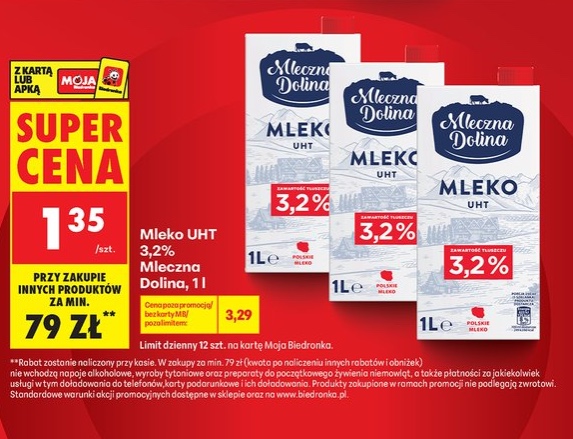mleko UHT 3,2%