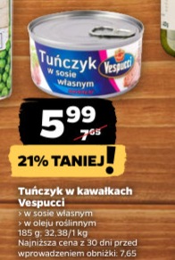 Tuńczyk w kawałkach