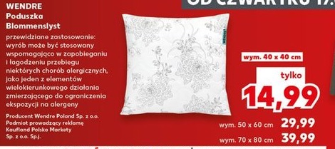 Poduszka Blommenslyst