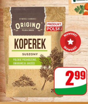 Koperek suszony